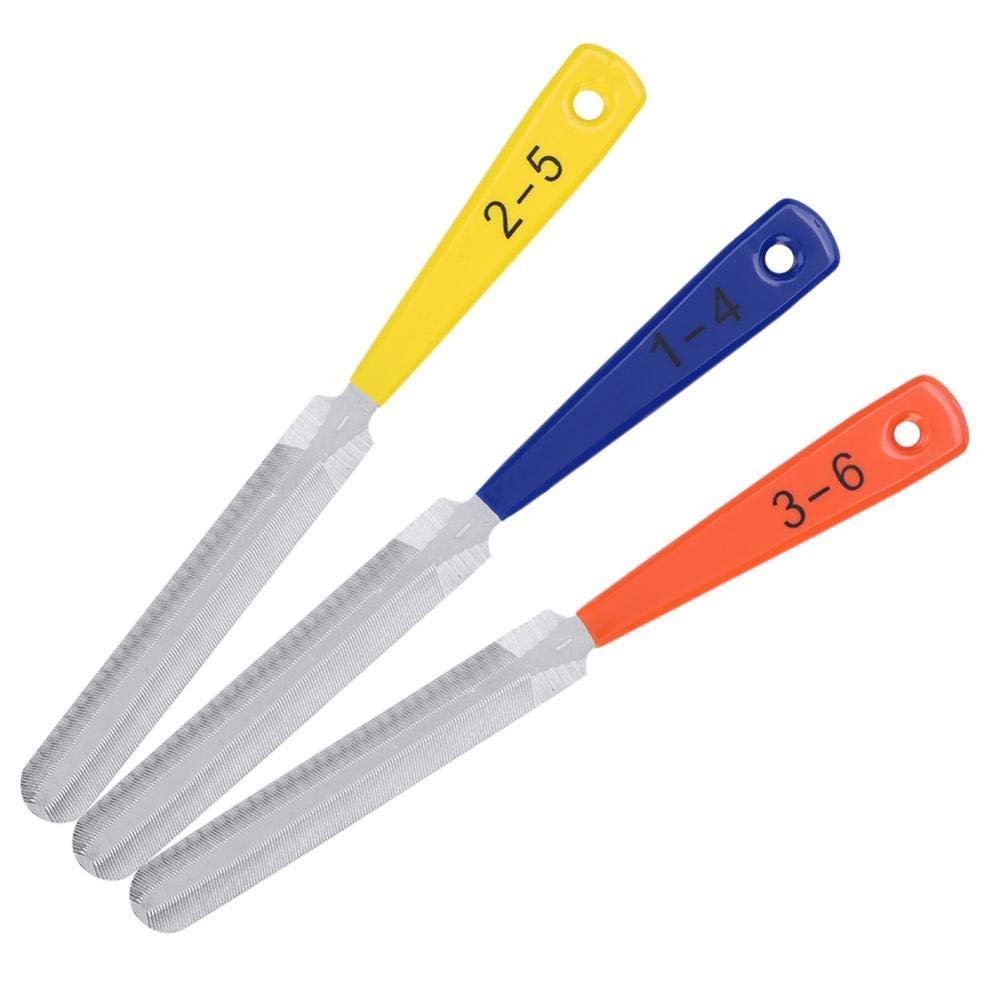 Ukelele Nut Files, 3PCS Nut File Nail Puller Guitar Repair Tool for Bass Mandoline Banjo Ukulele