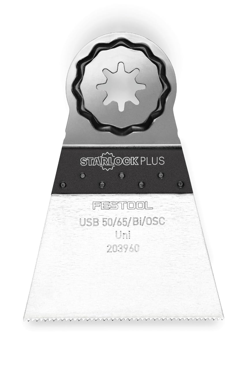 Festool 203960 Universal Bi-Metal Saw Blades 5-Piece, 50 mm Length x 65 mm Width
