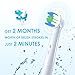 Generic Oral B Braun Compatible Electric Toothbrush Replacement Heads Brushes with Soft Bristles By GTON - 8 Pack