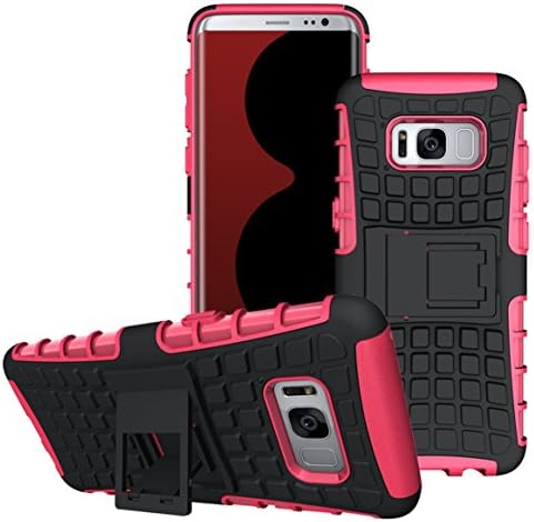 Galaxy S8 Plus Cover, SAMSUNG GALAXY S8 Plus Cover Stylish Heavy Duty Hard Back Armor Shock Proof Case Cover with Back Stand Feature by Accessories Collection