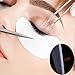 100 Pairs Set，Eye Gel Patches,Under Eye Pads Lint Free Lash Extension Eye Gel Patches for Eyelash Extension Eye (silver)