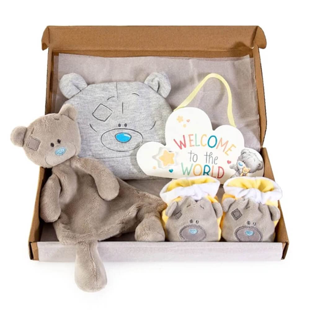 Tiny Tatty Teddy AGB92040 Baby Gift Set, Medium, Grey