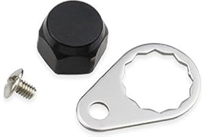 JJLFRESHENERS M7 Fishing Reel Screws Nut Caps, Metal Fishing Reel Handle Screw Cap Crank Nuts and Locking Plate Replacement for Left and Right Hand Plate DIY Fishing Accessory