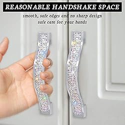 SAVORI Drawer Pulls Handle Bling Crystal Dresser