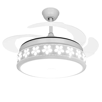 Rs Lighting 42 Inch Led Ceiling Fans With Remote Three Changing