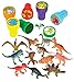 24 Dinosaur Collection Set 12 Dinosaurs and 12 Dino Stampers,