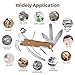 Multi-Purpose Hammer,KUSONKEY 12 in 1 Mini Portable Hammer with Nail Puller,Wire Cutter,Knives,Nail File,Plier,Screwdrivers,Saw,Bottle Opener,Wooden Christmas Gift for Men,Father,Husband,Boyfriend