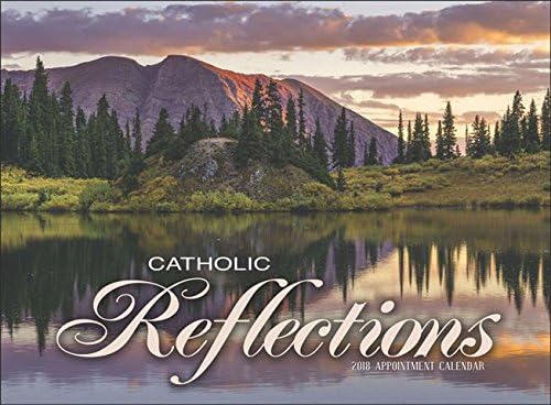 Catholic Reflections 2018 Wall Calendar - 18" x 11" (Open) Hanging Appointment Calendar