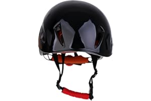 Tachiuwa Climbing Helmet - Adult Hiking Climbing Caving Work Helmet - White