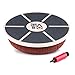 GABO Board - Fully Adjustable Wooden Wobble Balance Trainer - Perfect For Standing Desk, Rehab, Yoga and Much More - Free eBook - Improve Your Balance, Improve Your Life (Adjustable Round)