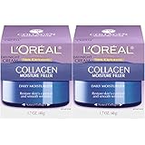 L'Oréal Paris Skincare Collagen Face Moisturizer, Day and Night Cream Collagen Moisture Filler, 2 count