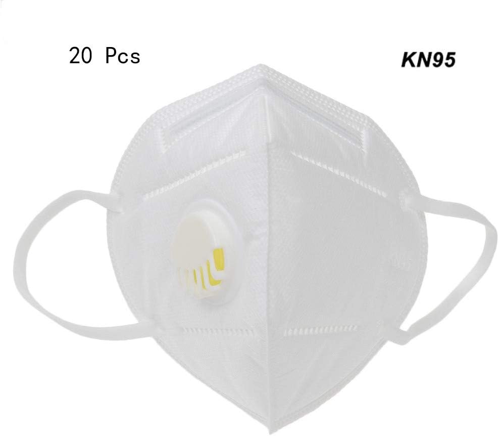 ORNOOU 20 Pcs N~9~5 Breathing Protection Medicàl M-à-s-ks 6-Layer Reusable Dustproof Anti Protective Face Mouth for Men and Women