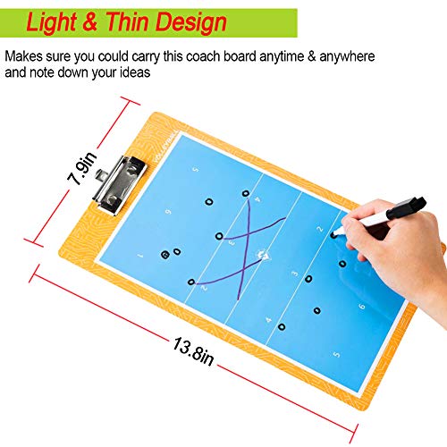Shinestone Coach Board for Muti Sports - Football, Soccer, Basketball, Volleyball, Ice Hockey, Baseball (Volleyball) - Thumbnail 2
