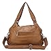 Scarleton Double Zipper Washed Shoulder Bag H1336