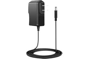 SMALLSPARK 12V 2A AC/DC Power Supply Adapter for Yamaha Keyboard Piano PA130 PA150 YPG-235, PSR-E253, PSR-E263, PSR-E353, PSR-E363, PSR-EW300, PSR-E453, NP12, NP32, YPT-200, YPT-210 Charger Cable (6 feet)