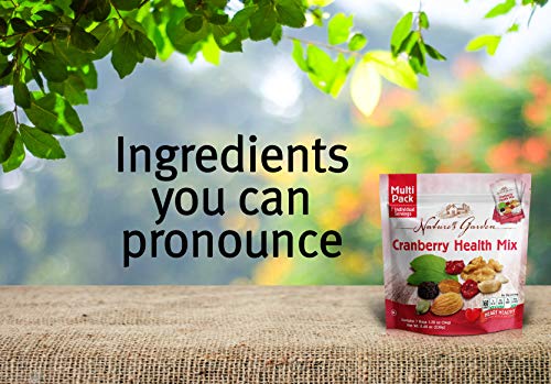 image for Nature's Garden Cranberry Health Mix, Trail Mix, Deluxe Mix Nuts, Hear