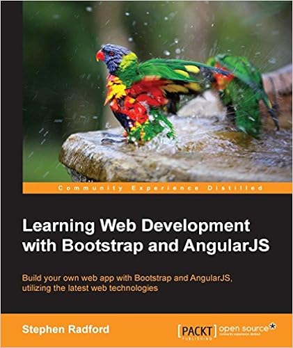 Amazon Com Learning Web Development With Bootstrap And