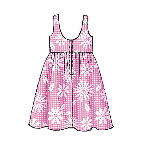 McCall's Patterns M7222 Children's/Girls' Dresses Sewing Template, CDD (2-3-4-5) - Thumbnail 3