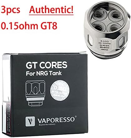 3pcs GT8 0.15 OHḾ COĬLs For VǞporesso NRG TǞNḰ Rȇvȇnger KĬT