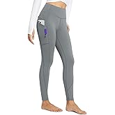 baleaf Women's Fleece Lined Leggings Thermal Warm Winter Tights High Waisted Yoga Pants Cold Weather with Pockets