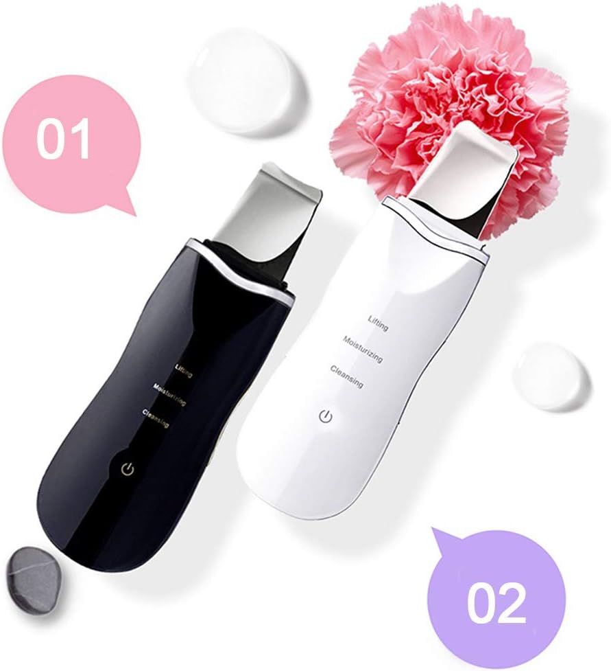 Ultrasonic Beauty Instrument - Facial Skin Scrubber Blackhead Pore Cleaner Facial Beauty Instrument