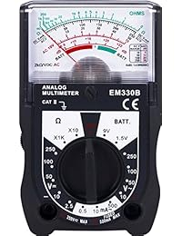 Rango de potencia multímetro Gear, Analog 14 6 function non recording, Amarillo 50952