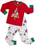 Girls Pajamas Children Christmas Gift Set Kids Sleepwear Size 2-10 Years