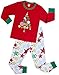 Girls Pajamas Children Christmas Gift Set Kids Sleepwear Size 8 Years