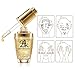 Moisturizer Serum for Face and Eye Area, 24K Gold Essence Anti Aging Wrinkle Moisturizing Firming Face Cream Treatment for Women Skin Care (Aliver)