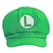 XCOSER Classical Super Bro Hat Cap for Halloween Costume Green