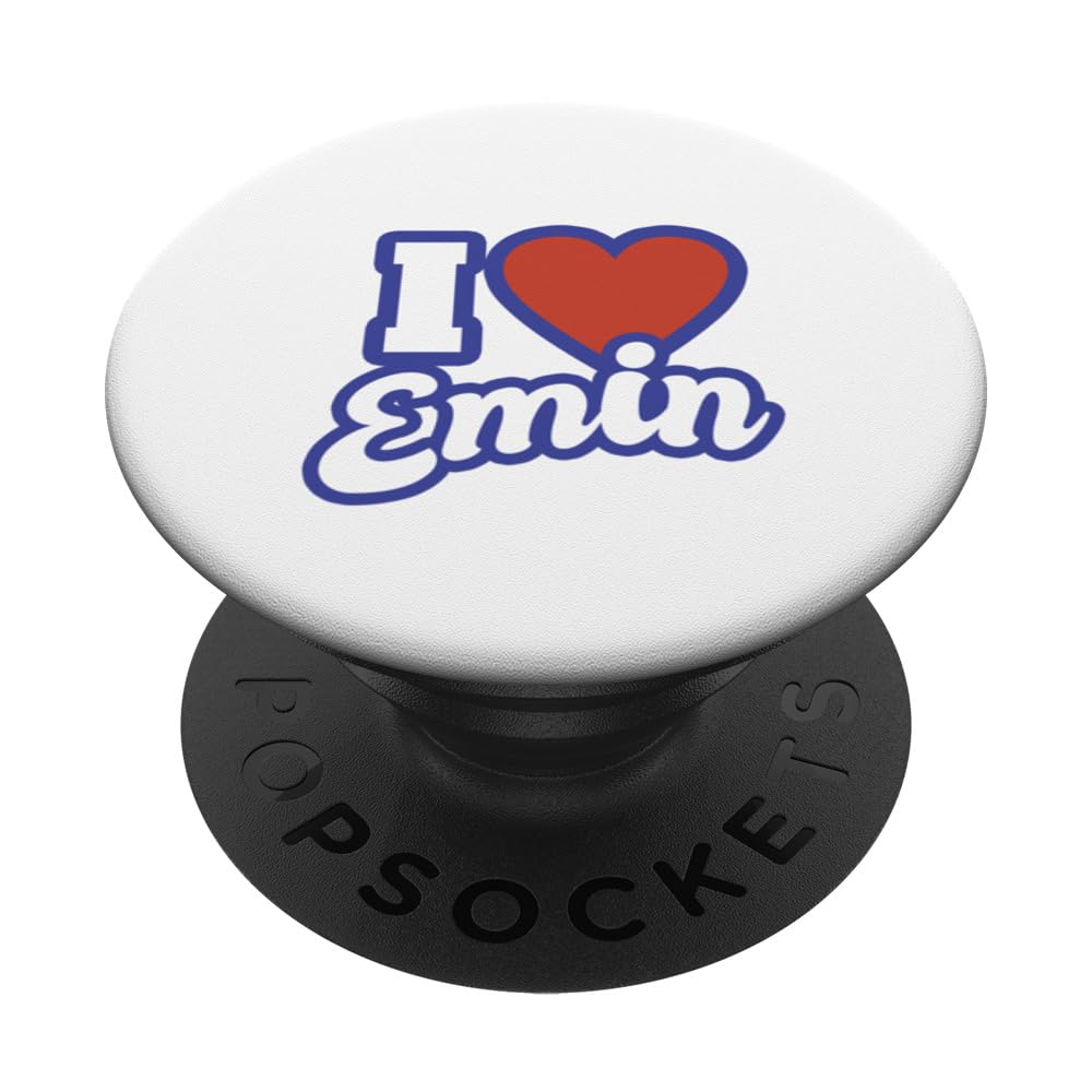 I Love Emin PopSockets Swappable PopGrip