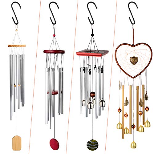 Wind Chime Parts,Wind Chimes Outdoor, s Hooks for Hanging,Wind Spinners