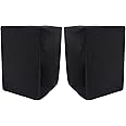 Musiin Home Studio Monitor Dust Cover Compatible With YAMAHA HS8、Adam T7V KRK Rokit 8 G4、JBL 308P Mkll and PreSonus Eris E8 XT Black 8-Inch Professional Protective Powered Speaker cover(2 packs)