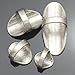 Q&Q Fashion Silver Plated Pack of 4 Vintage Tribal Indian Mayan Calendar Aztec Warrior Band Men Biker Ring