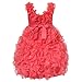 Richie House Girl's Princess Bridal Dress RH1937-A-3/4 Coral