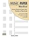 MUSIC PAPER NoteBook - Ukulele, Mandolin, Banjo, Bass, Chord & Tablature