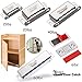 Cabinet Door Magnets Catch Jiayi 10 Pack Magnetic Door Catch 15 lbs 2 Pack Magnetic Catch 20 lbs Stainless Steel RV Cabinet Latches and Catches for Kitchen Cupboard Closure Closet Drawer Catch Close
