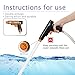 Hygger Aquarium Gravel Cleaner, New Quick Water Changer with Air-Pressing Button Fish Tank Sand Cleaner Kit Aquarium Siphon Vacuum Cleaner with Water Hose Controller Clampthumb 2