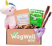WagWell Box - Monthly Dog Subscription Box | Organic Dog Treats, Premium Dog Toy, Bully Sticks, Dog Bandana, T