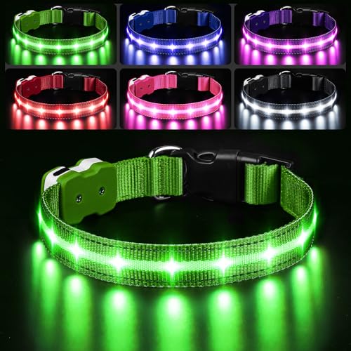 PcEoTllar Light Up Dog Collar