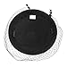 VBIGER Fascinator Hats Wedding Hats Pillbox Hat Woolen Felt Hat Bow Veil For Women (Black 4)