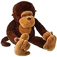YunNasi Large Stuffed Monkey Giant Monkey Stuffed Animal Big Gorilla Plush Toy for Kids and Girlfriends (43.3 Inches)