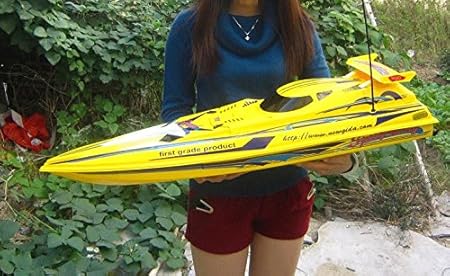 1 16 Scale 2 4ghz Dual Motor Radio Controlled Speedboat Amazon Co Uk Electronics