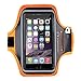 Gear Beast Sport Gym Running Armband for iPhone 6s Plus, 6 Plus, Note 7, 5, 4, S7 Edge, S6 Edge Plus, Motorola Moto X Pure, Droid Maxx 2, Droid Turbo 2, HTC One M9, Key Holder, Reflective Safety Band