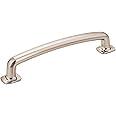 Jeffrey Alexander MO6373-128SN Pull Belcastel Collection, Satin Nickel