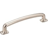 Jeffrey Alexander MO6373-128SN Pull Belcastel Collection, Satin Nickel