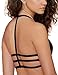 New Sexy Fashion Women Cut Tank Tops Bustier Bra Vest Crop Top Bralette Blouse Black