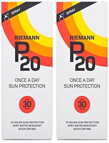 P20 OAD Sun Cream SPF30 Twin Pack Riemann Waterproof Face Body