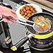 Breven 2 in 1 Filter Spoon With Clip,Kitchen Multi-functional Filter Spoon,Food Oil-Frying BBQ Salad Filter,Food Skimmer,Non-Stick Spoon