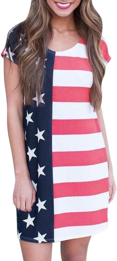American Flag T Shirt Dress Discount 